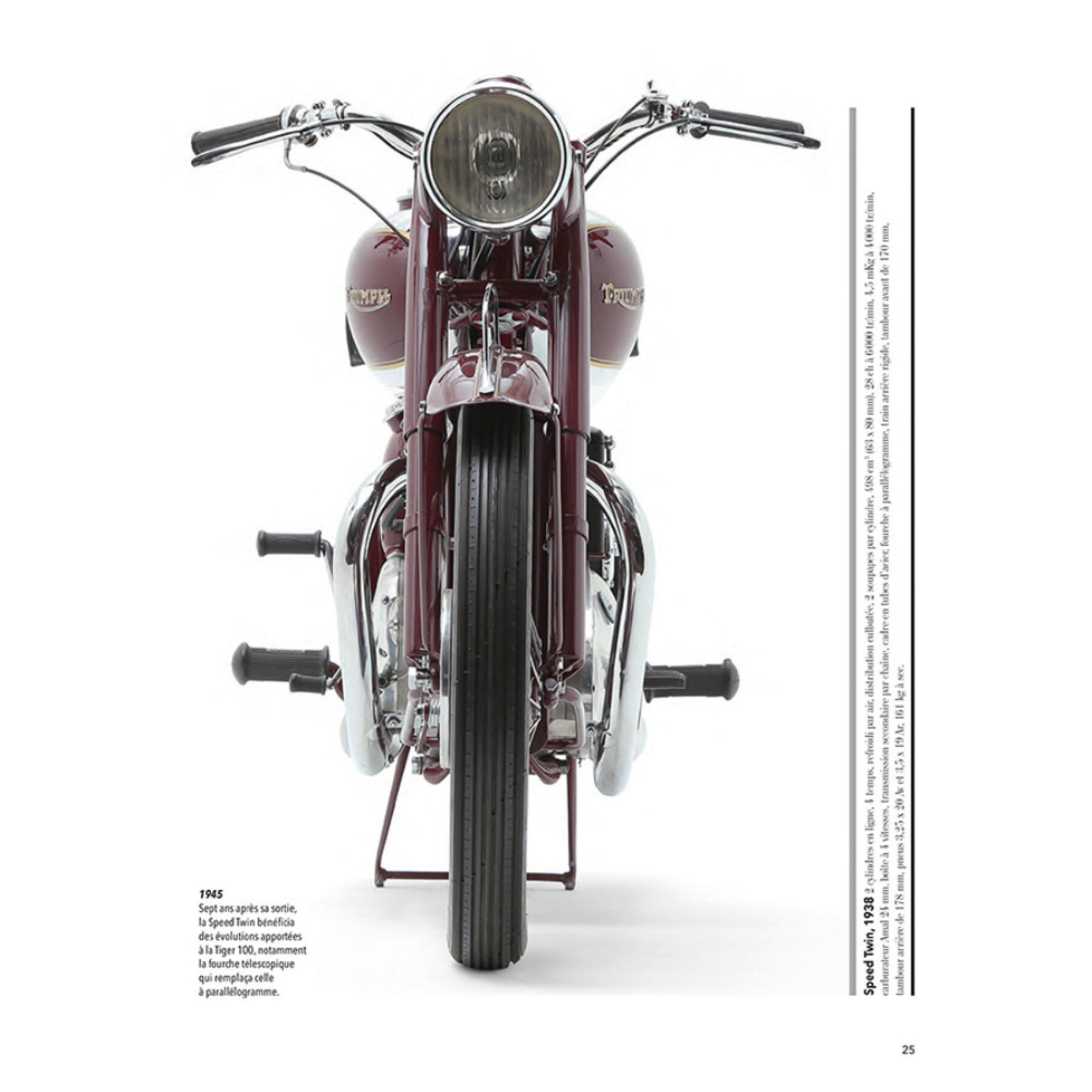 Bok Engelska motorcykel konst ned Kubbick Triumph