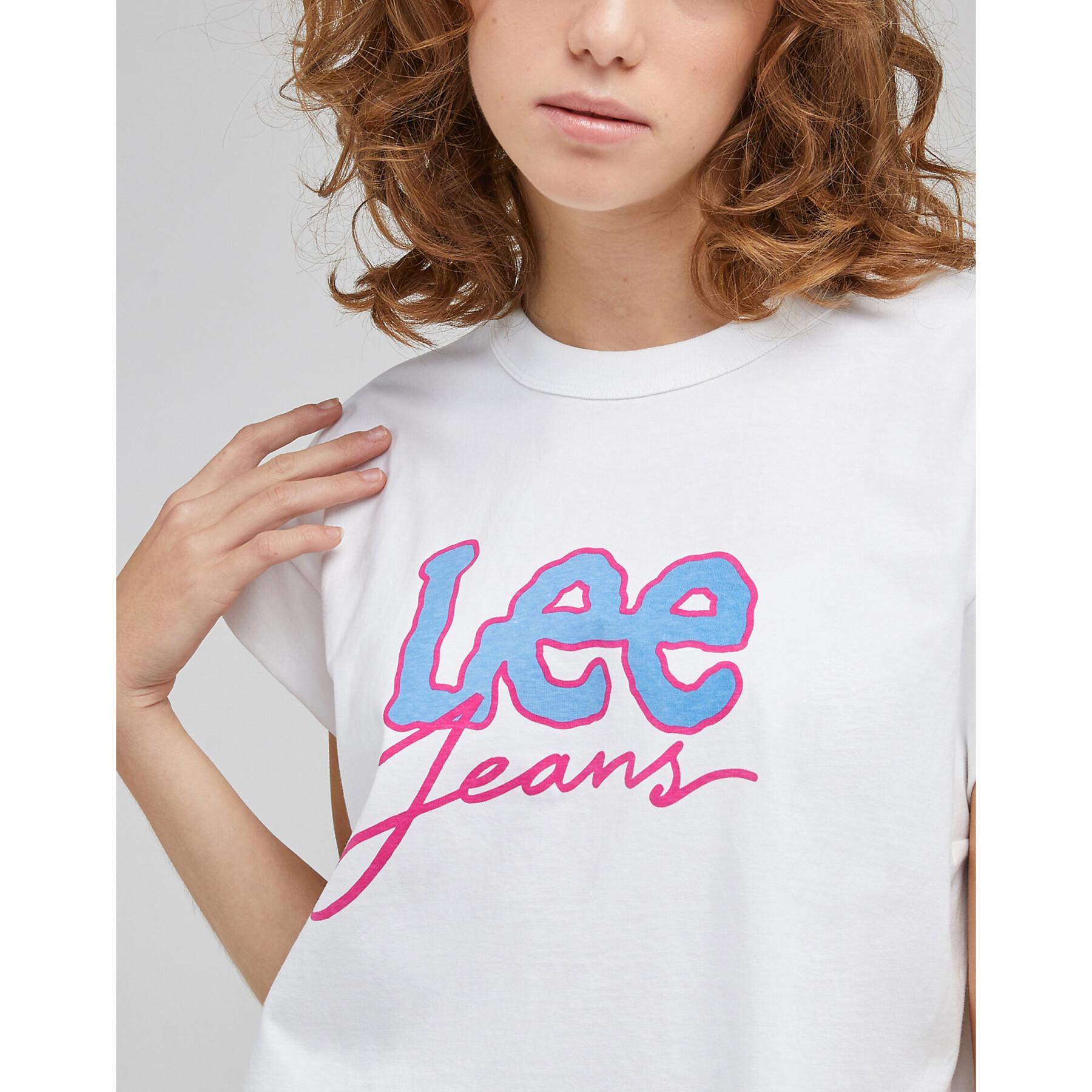 Crop T-shirt för kvinnor Lee