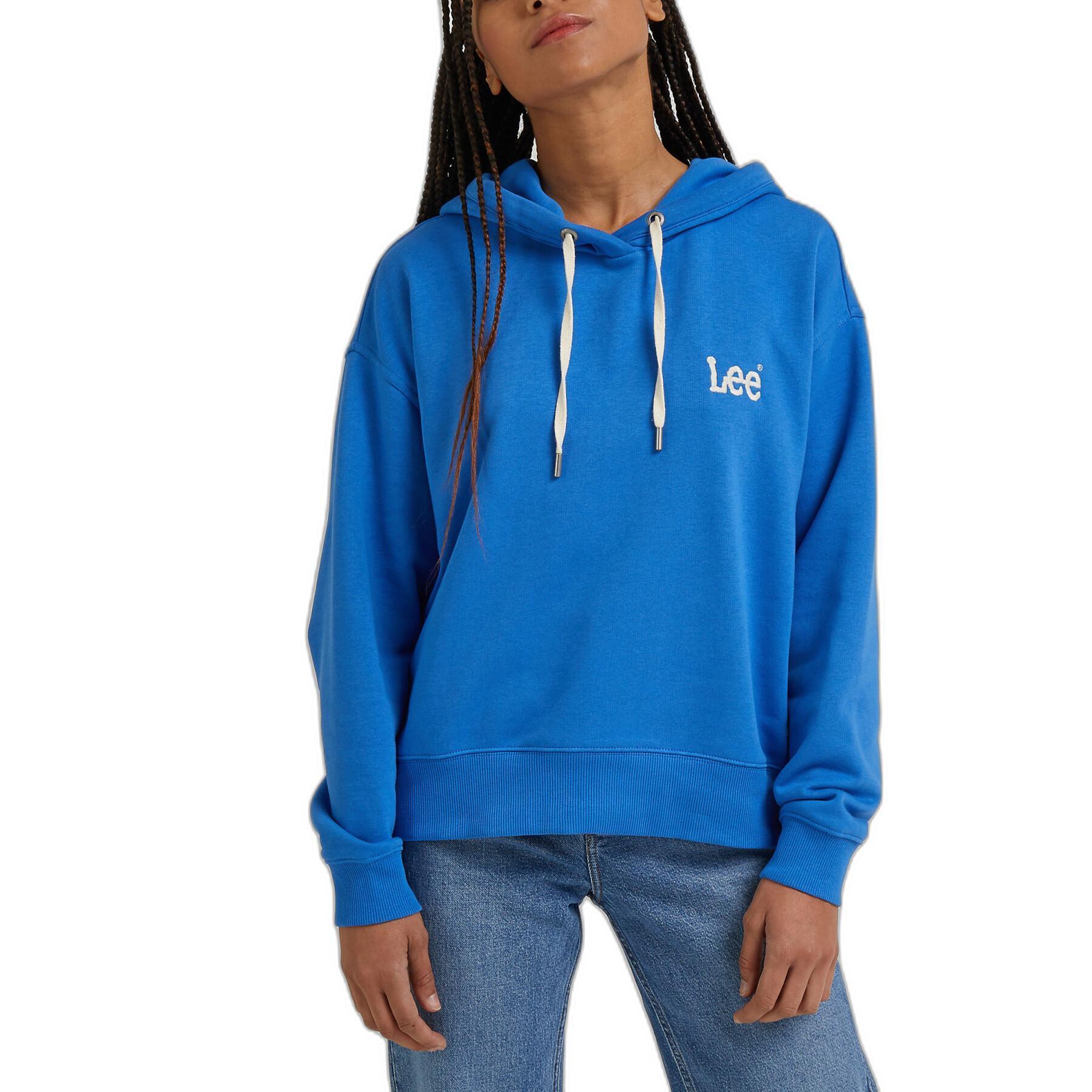 Sweatshirt med huva för kvinnor Lee Essential