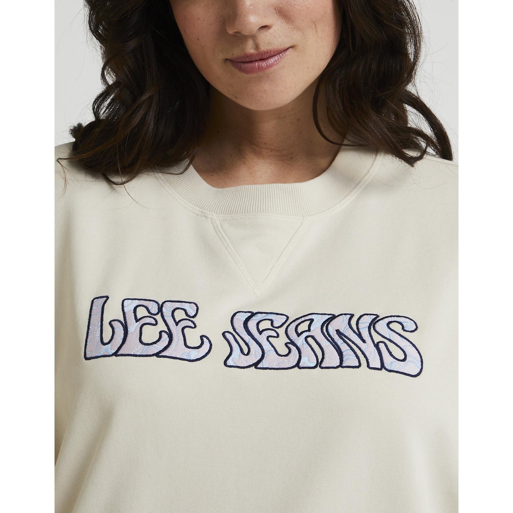 Crop sweatshirt för kvinnor Lee