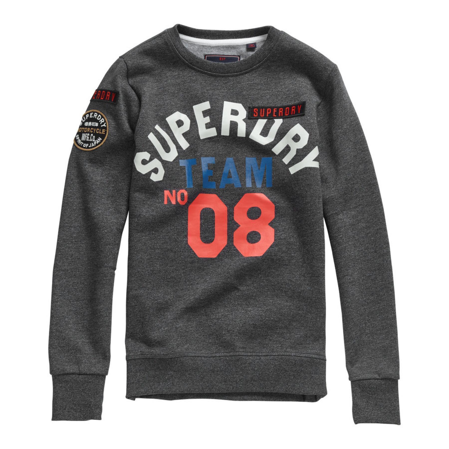 Sweatshirt med rund halsringning Superdry Famous Flyers