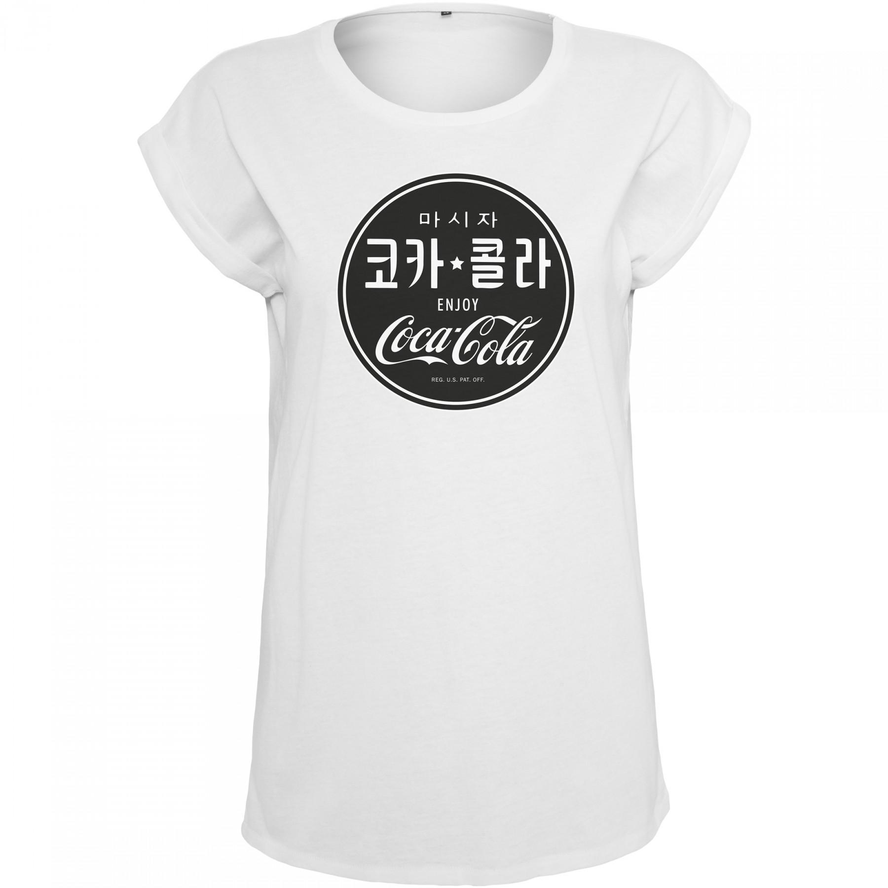 Dam t-shirt urban classic coca cola chinee bla