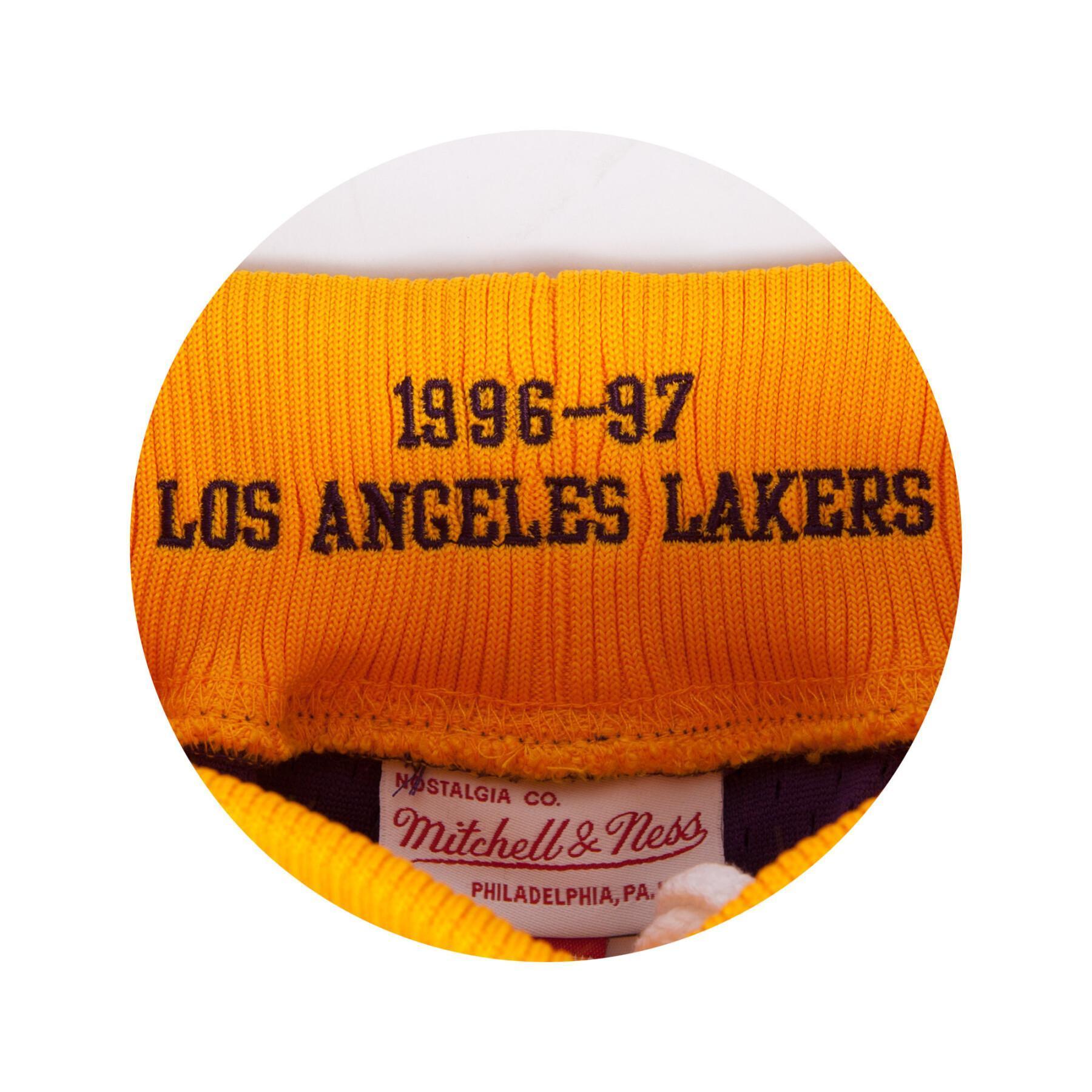 Kort Los Angeles Lakers NBA Authentic Road 96-97