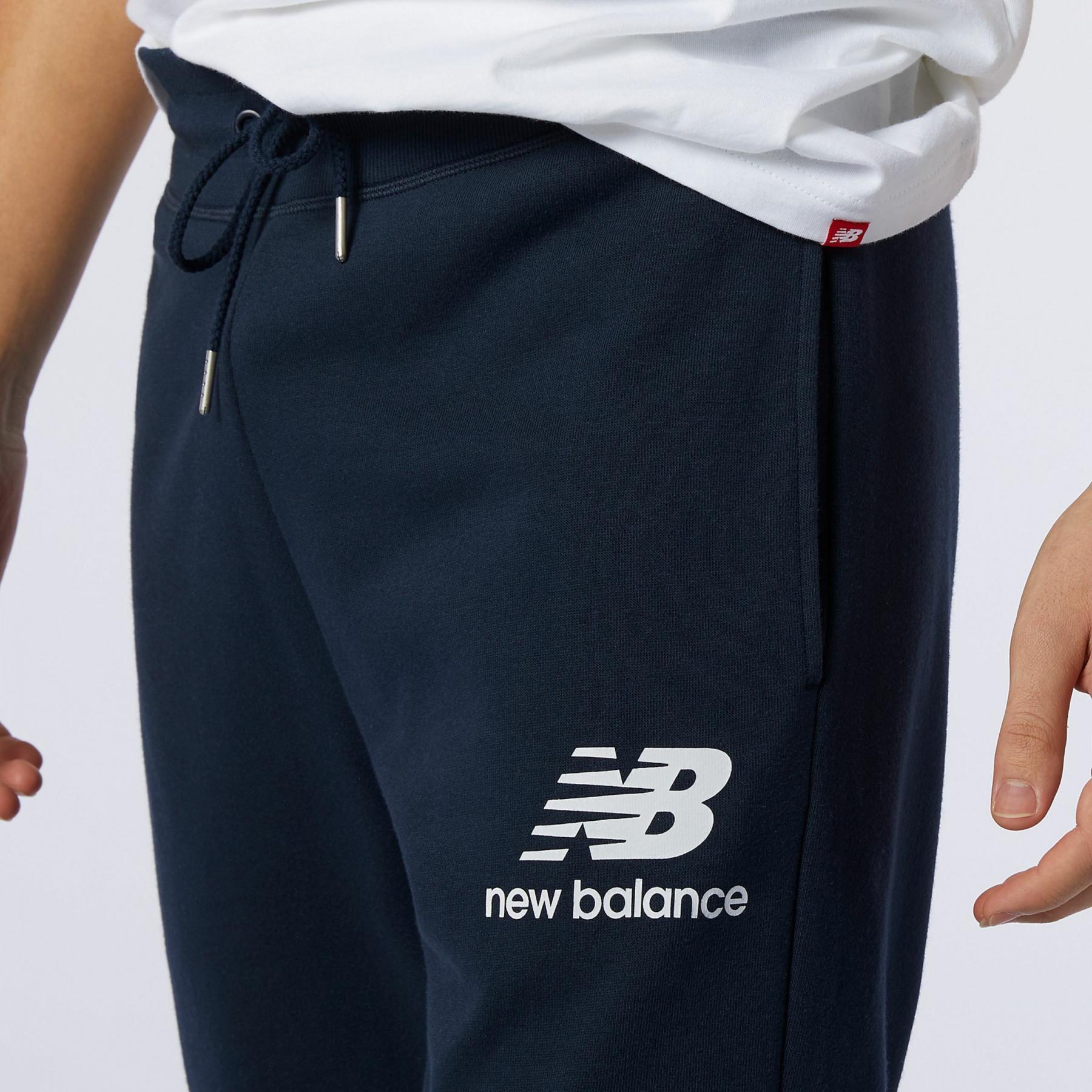 Byxa med smal passform New Balance essential stack logo