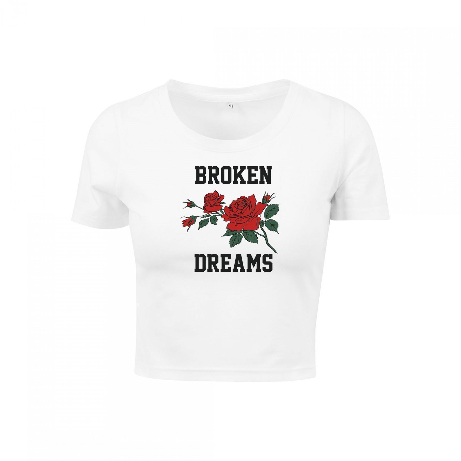 T-shirt för kvinnor Mister Tee broken dream