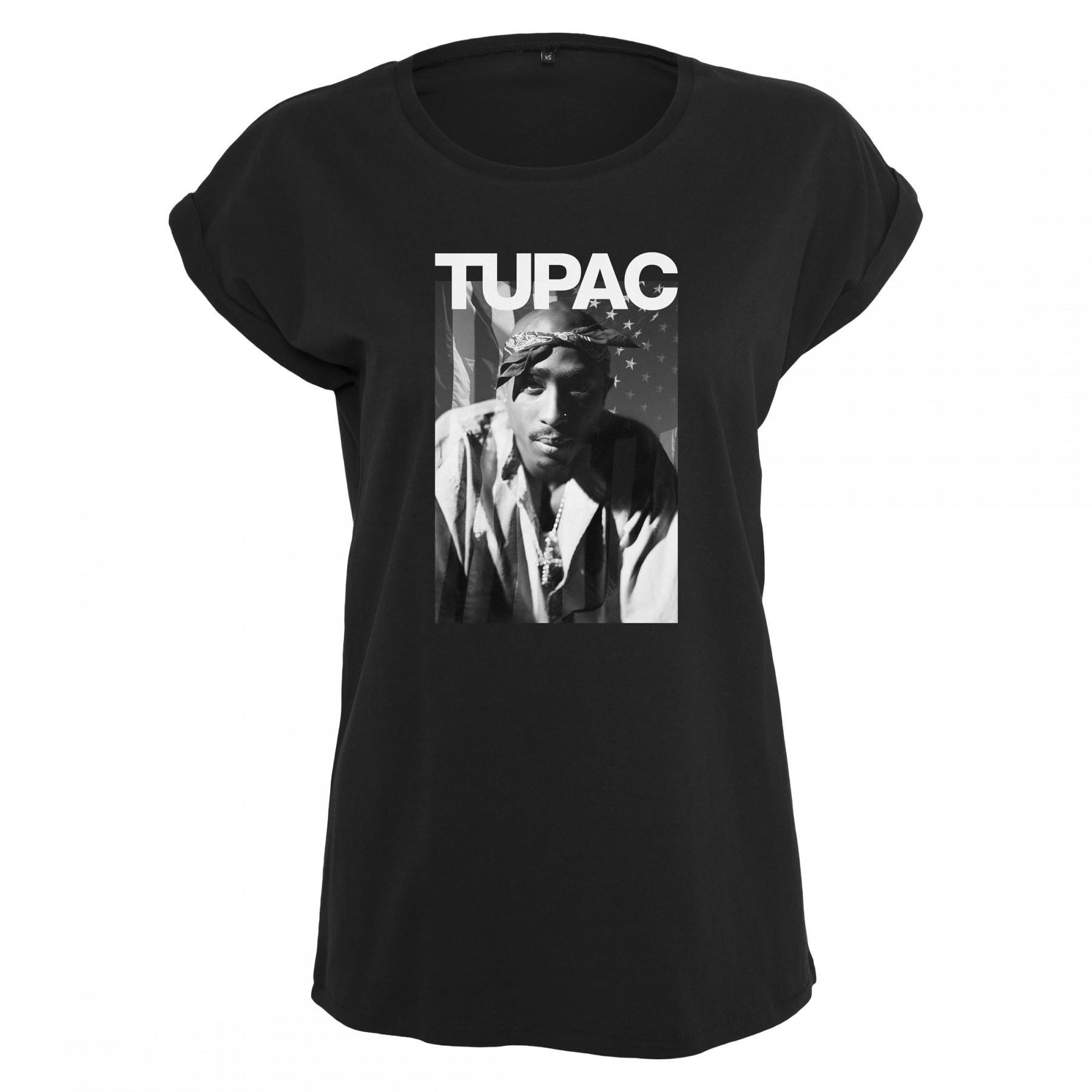 T-shirt för kvinnor Mister Tee 2pac