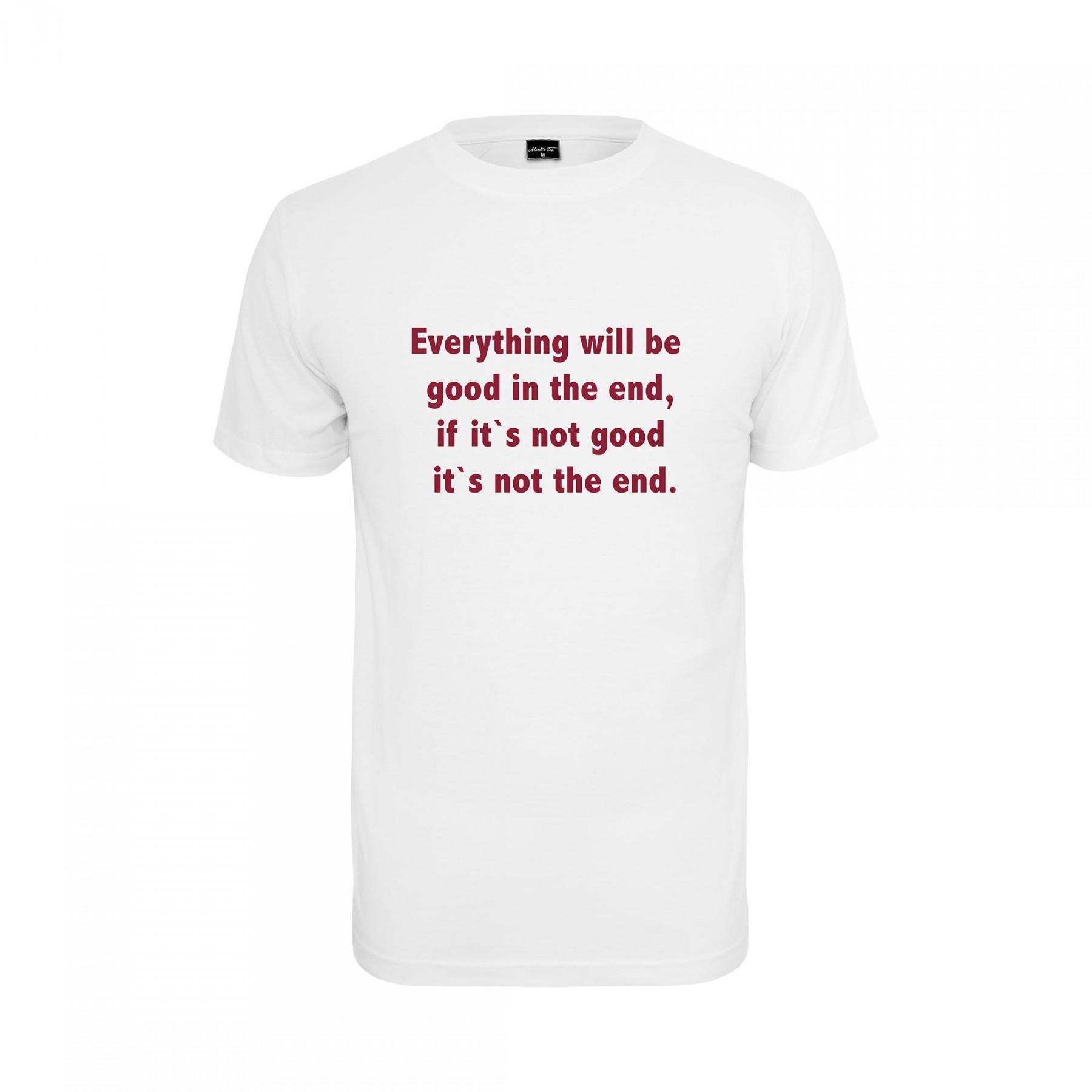 T-shirt för kvinnor Mister Tee everything will be good