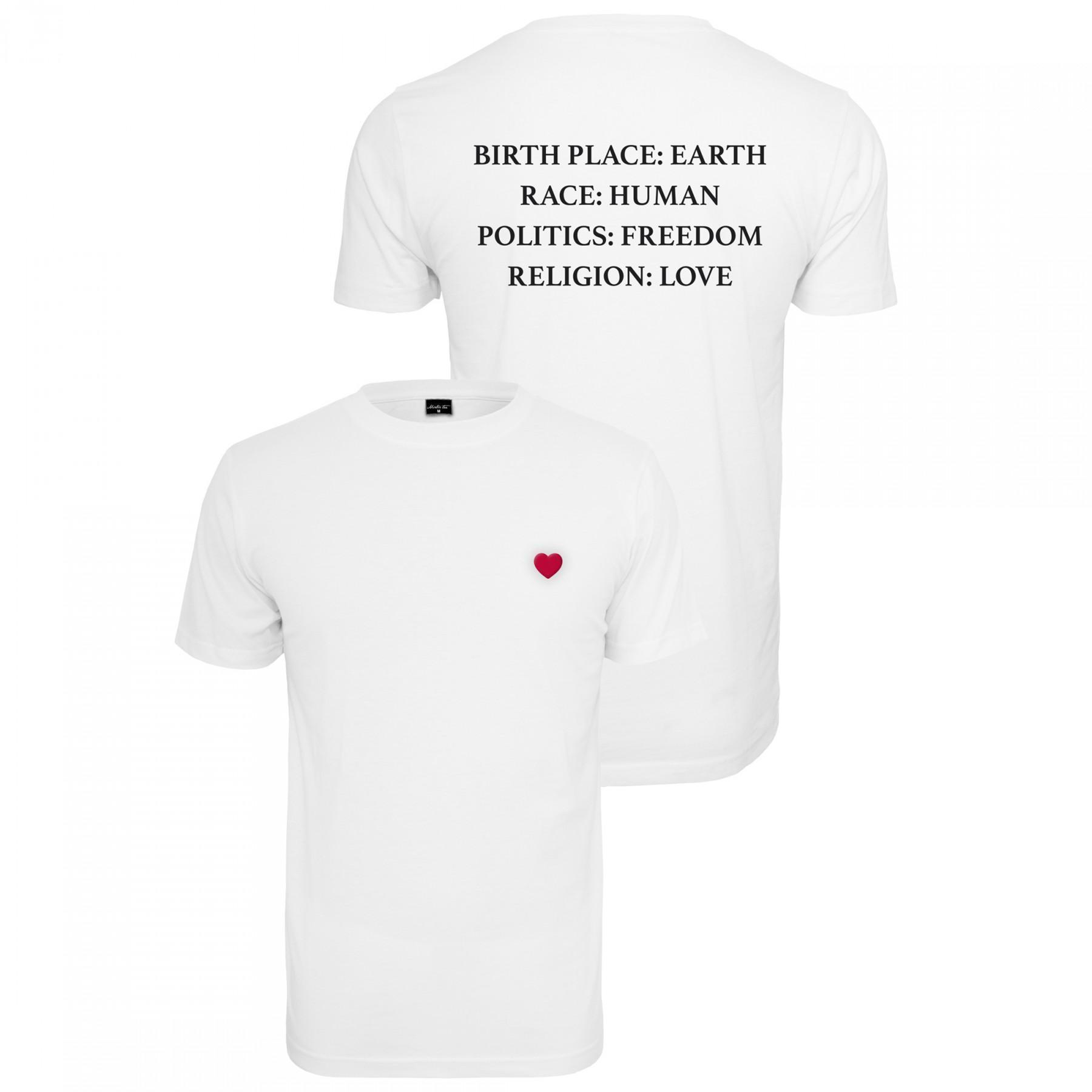 T-shirt för kvinnor Mister Tee heart