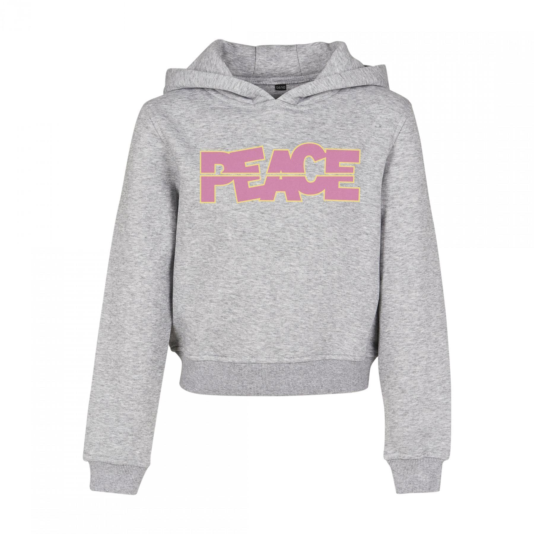 Sweatshirt för barn Mister Tee peace