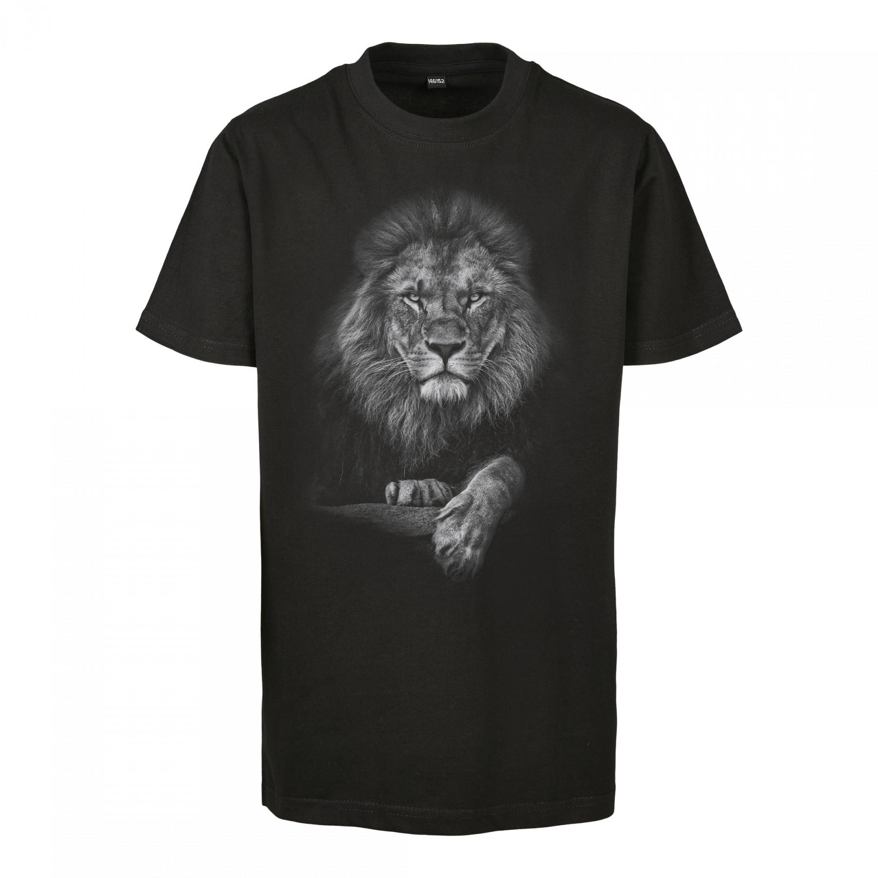 T-shirt med lejon för barn