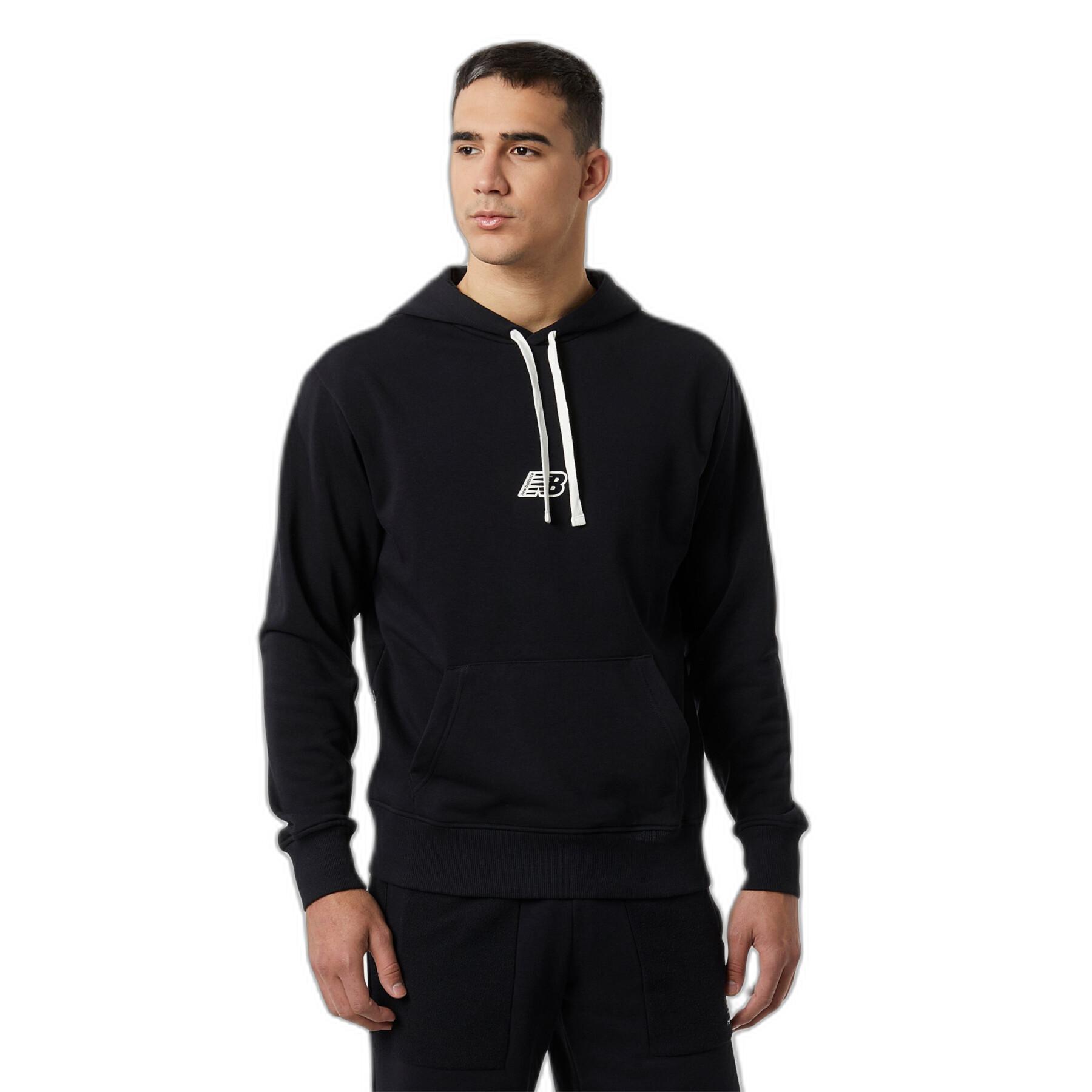Sweatshirt med huva och fleece New Balance Essentials