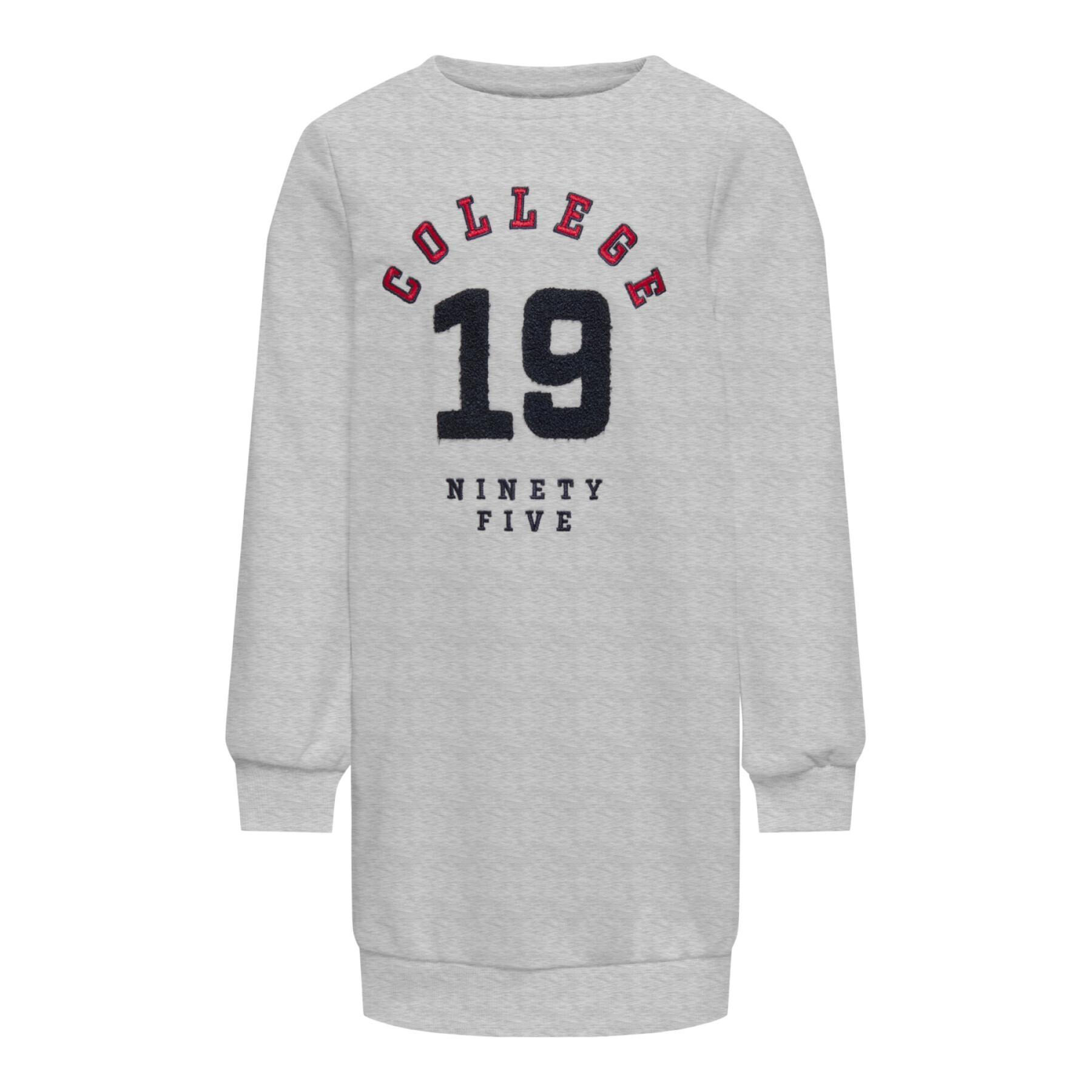 Sweatshirt för flickor Only kids Kogrollo College Box