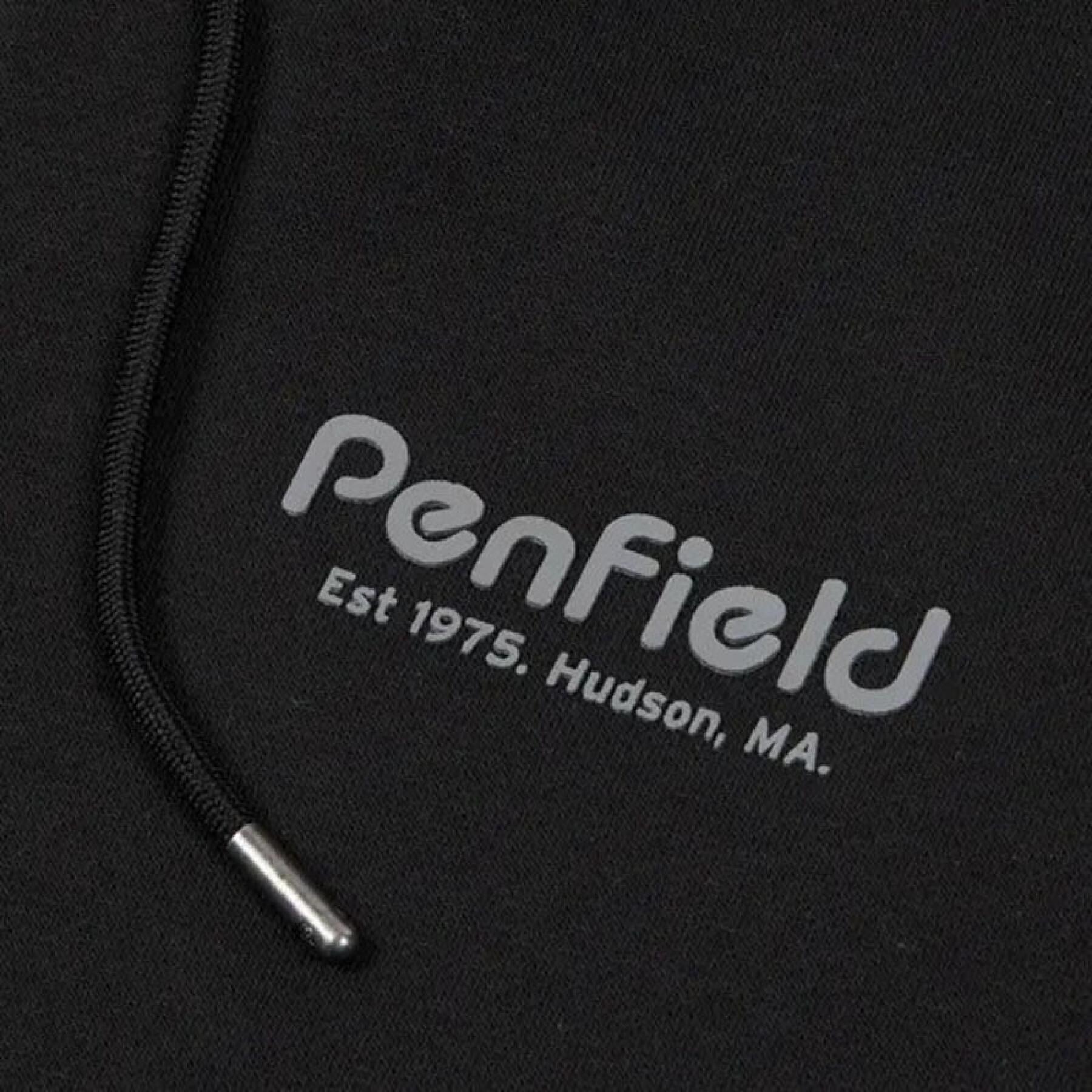 Sweatshirt med huva Penfield Hudson Script Thru