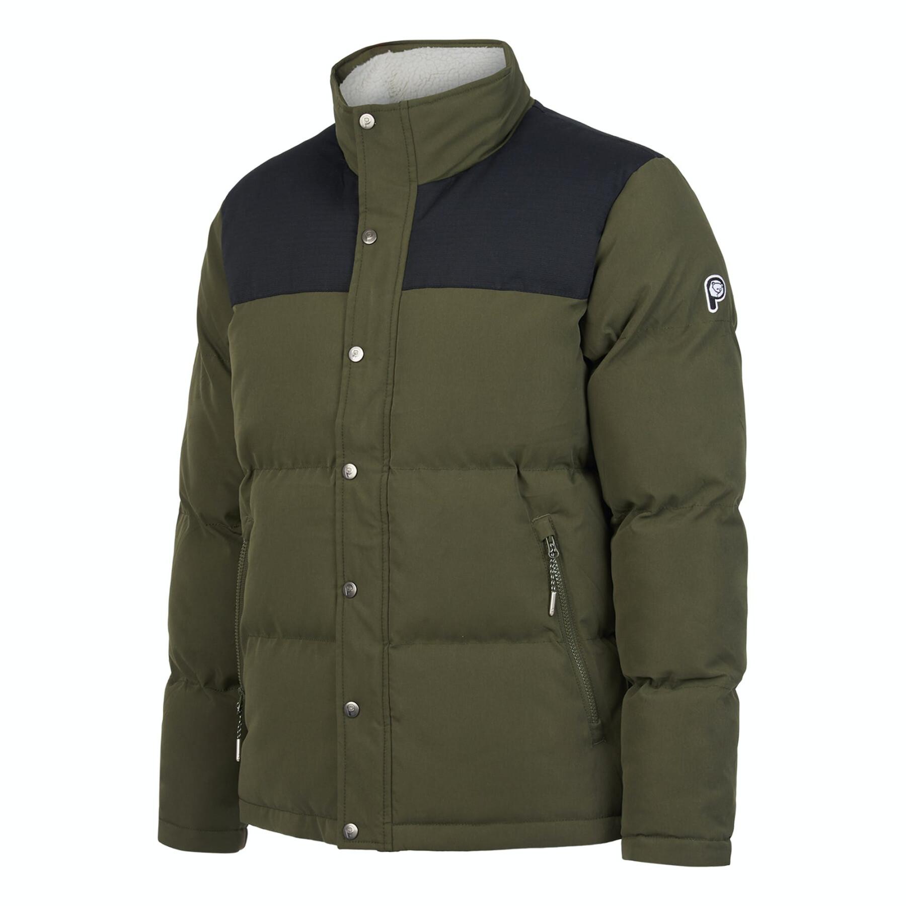Quiltad jacka med trattformad hals Penfield bear cut and sew