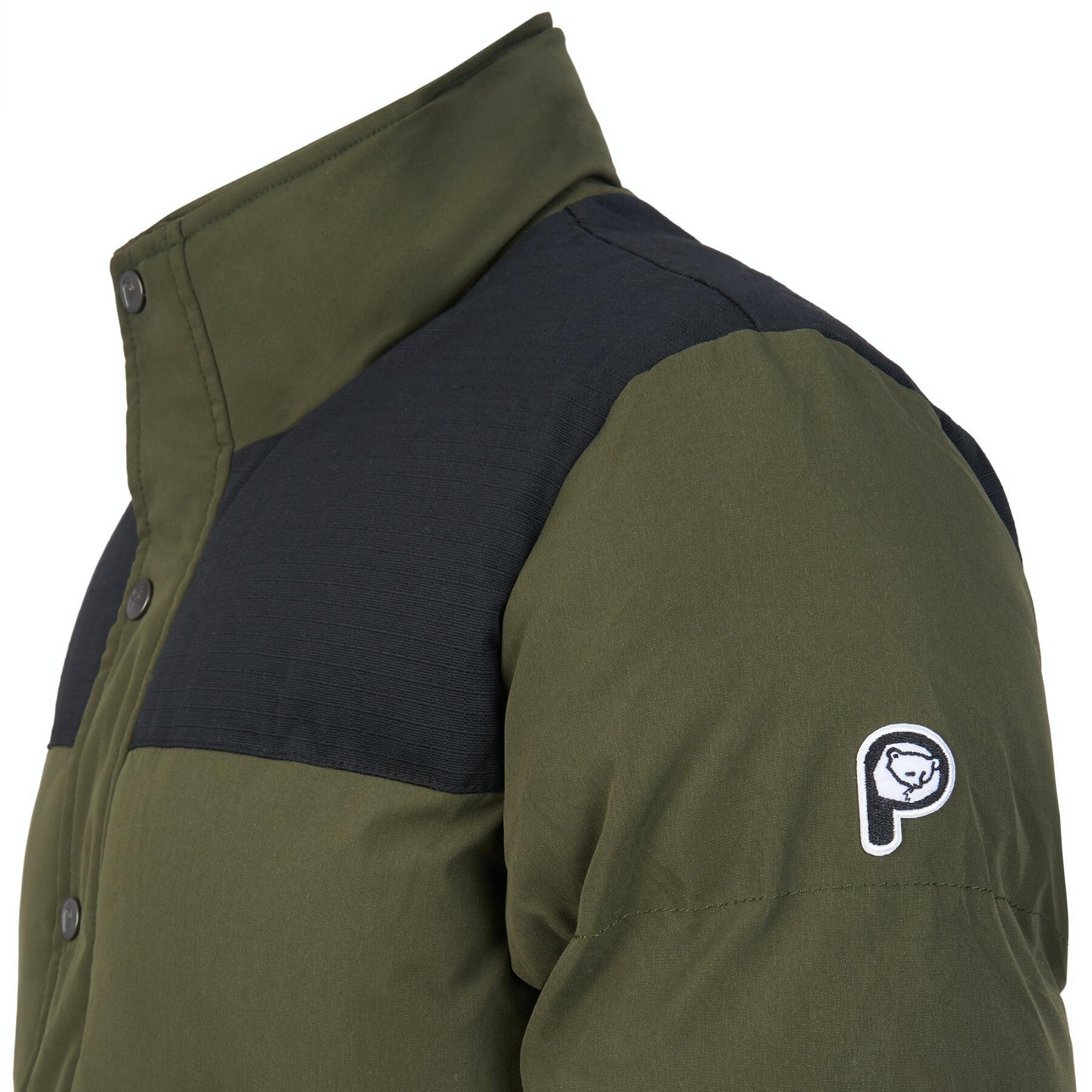 Quiltad jacka med trattformad hals Penfield bear cut and sew