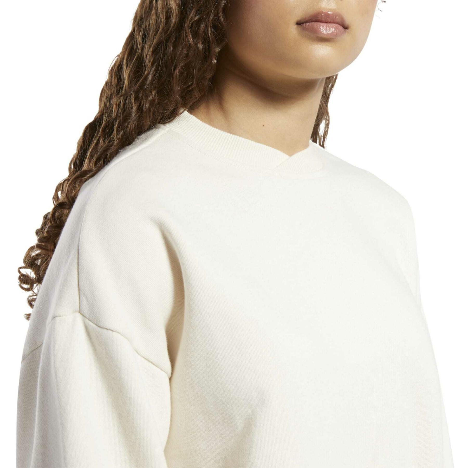 Naturfärgad sweatshirt för kvinnor Reebok Classics