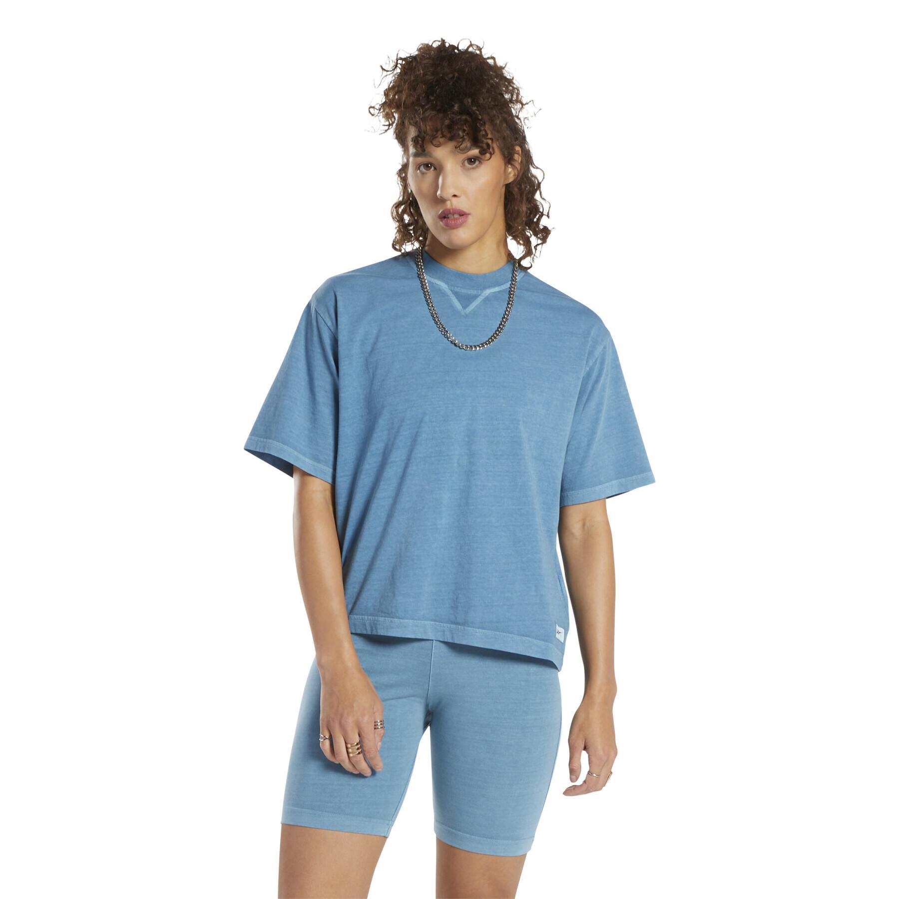 T-shirt för kvinnor Reebok Classics Natural Dye Boxy
