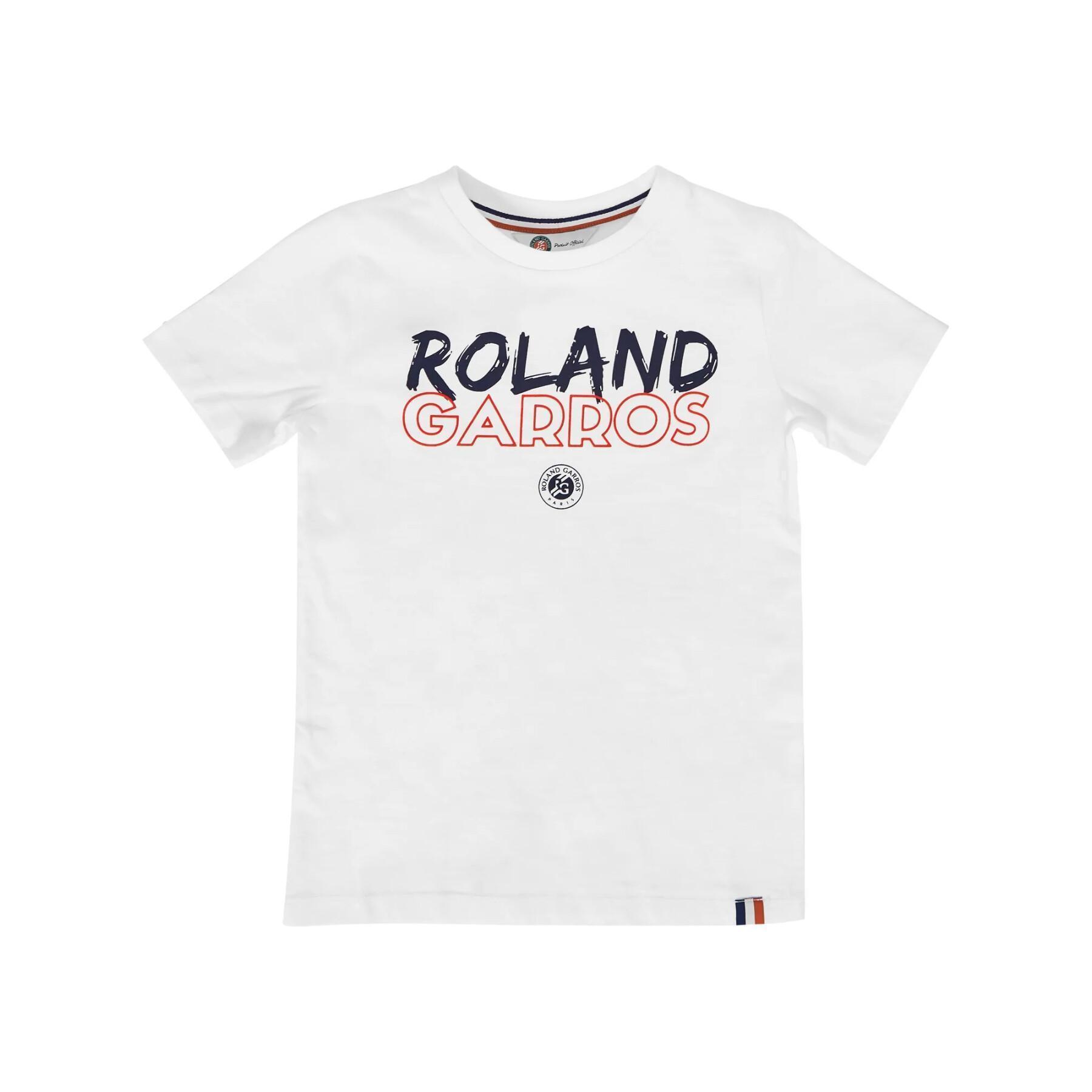 T-shirt för barn Roland Garros
