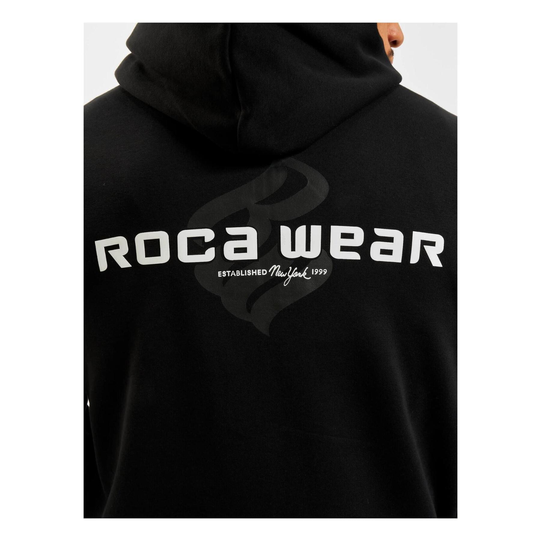 Sweatshirt med huva och dragkedja Rocawear