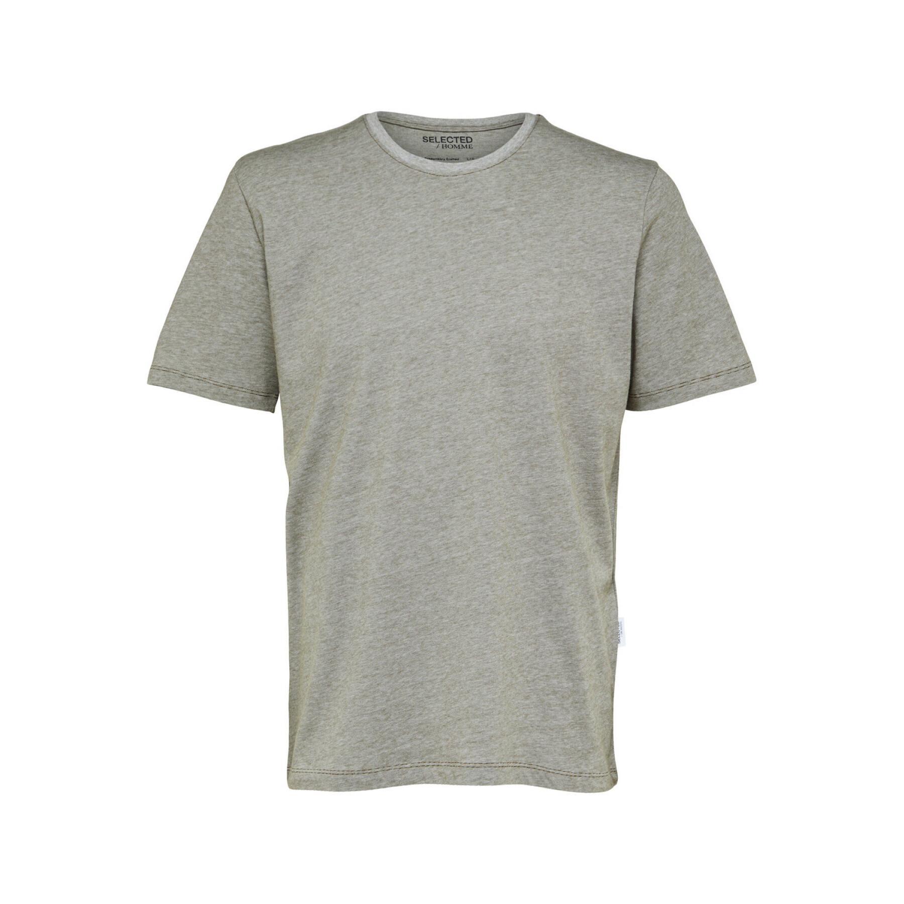 T-shirt med rund halsringning Selected Aspen Mini Str