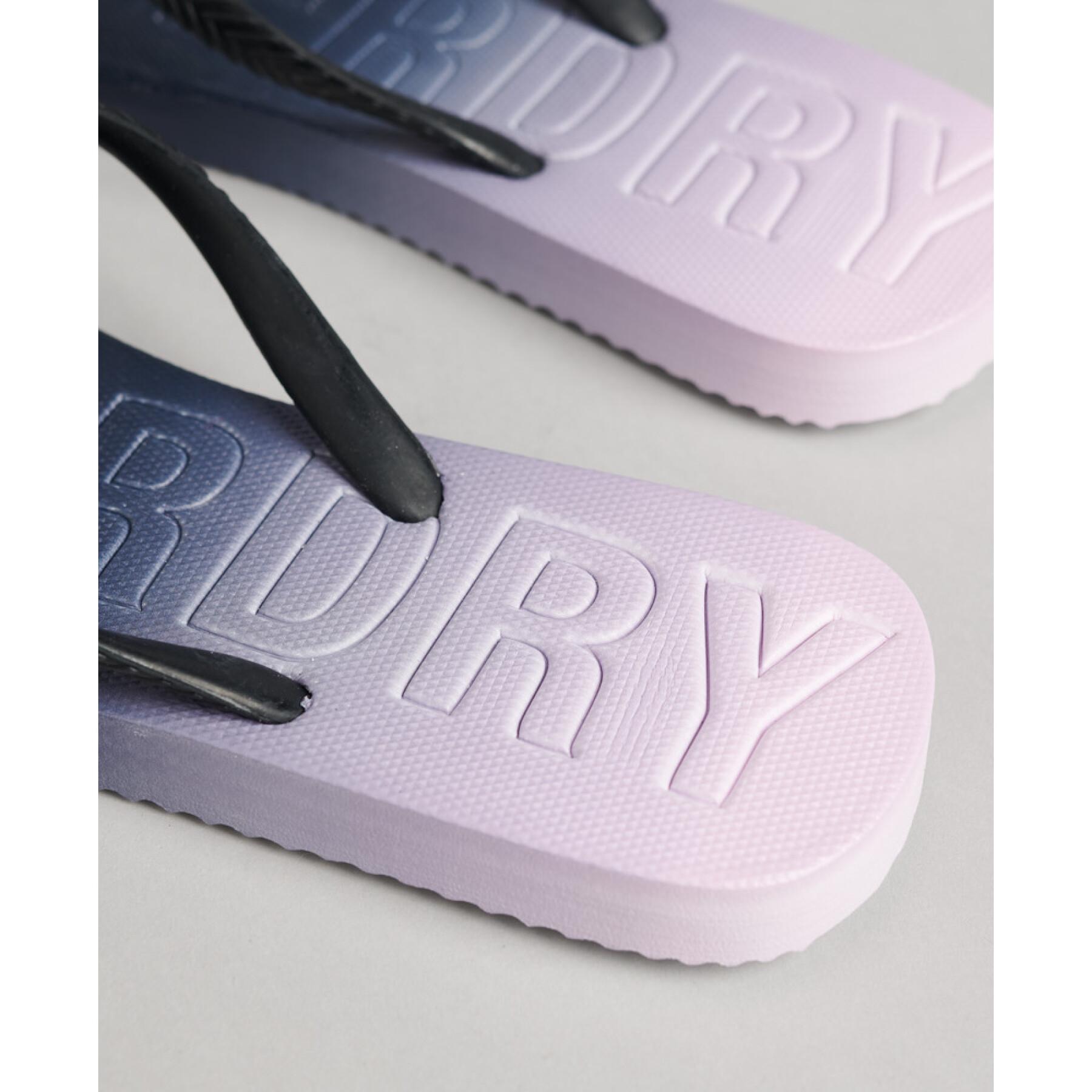 Flip-flops för kvinnor Superdry Code Dip & Dye