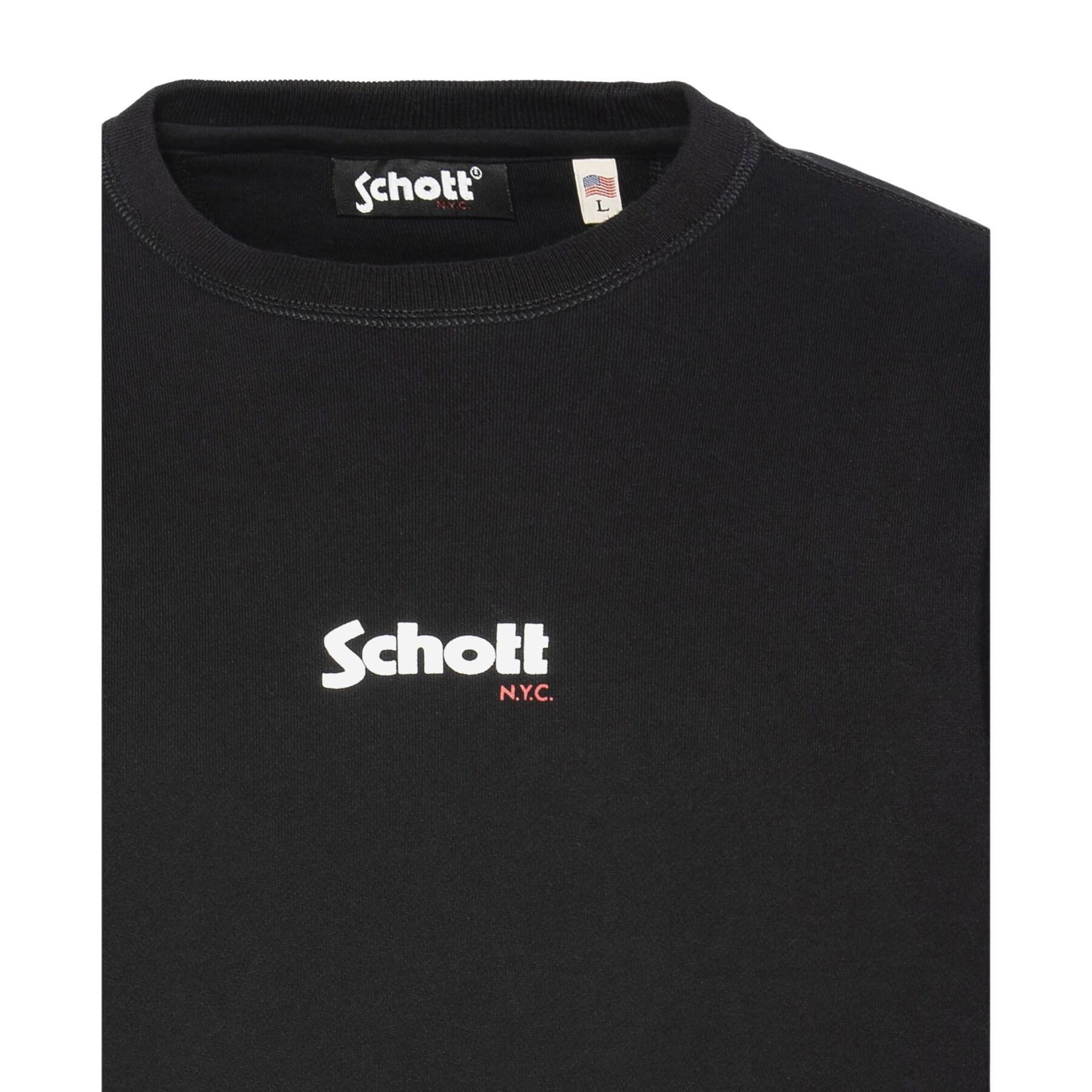 Sweatshirt rdc liten logotyp bröst Schott