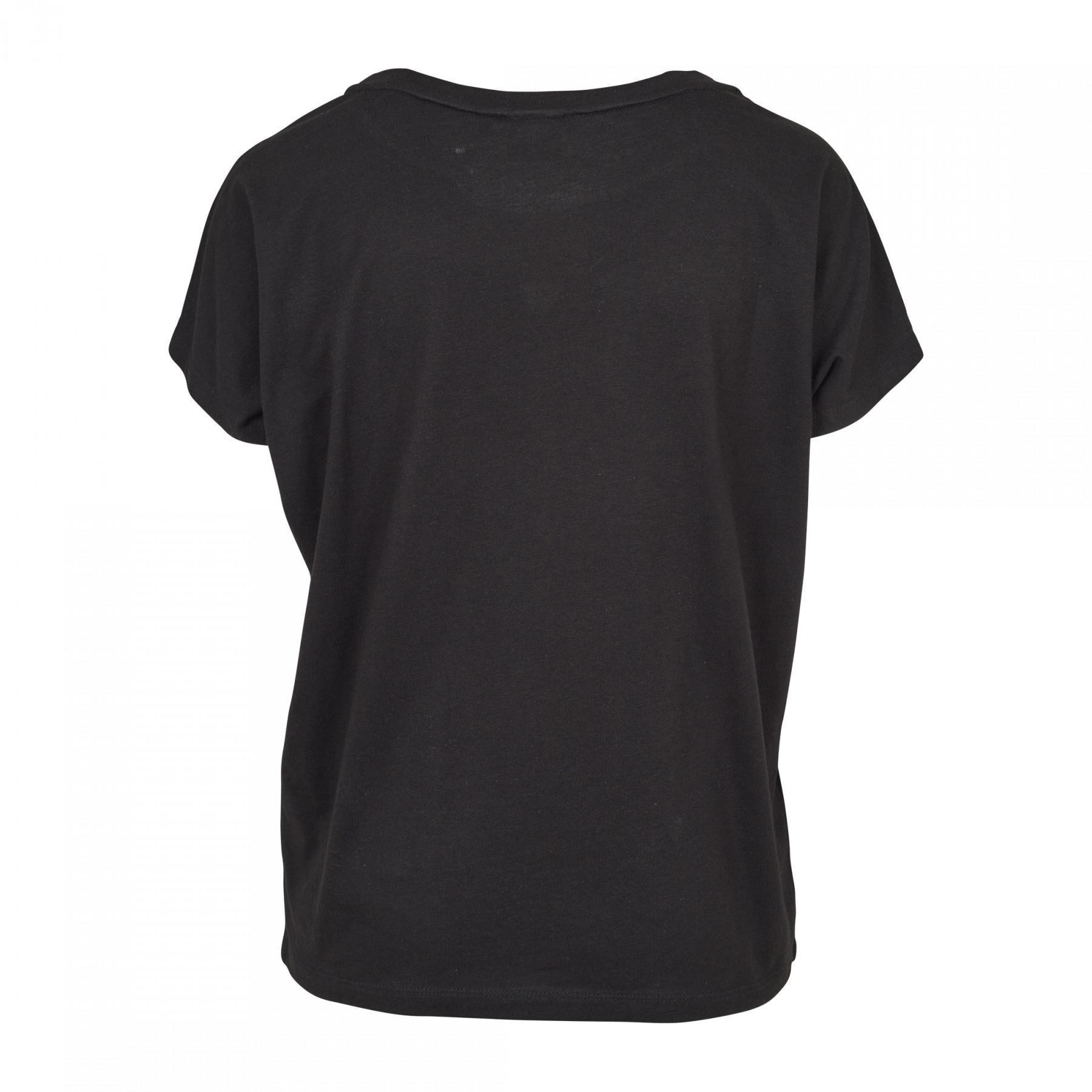 T-shirt för kvinnor i stora storlekar urban classic basic drop