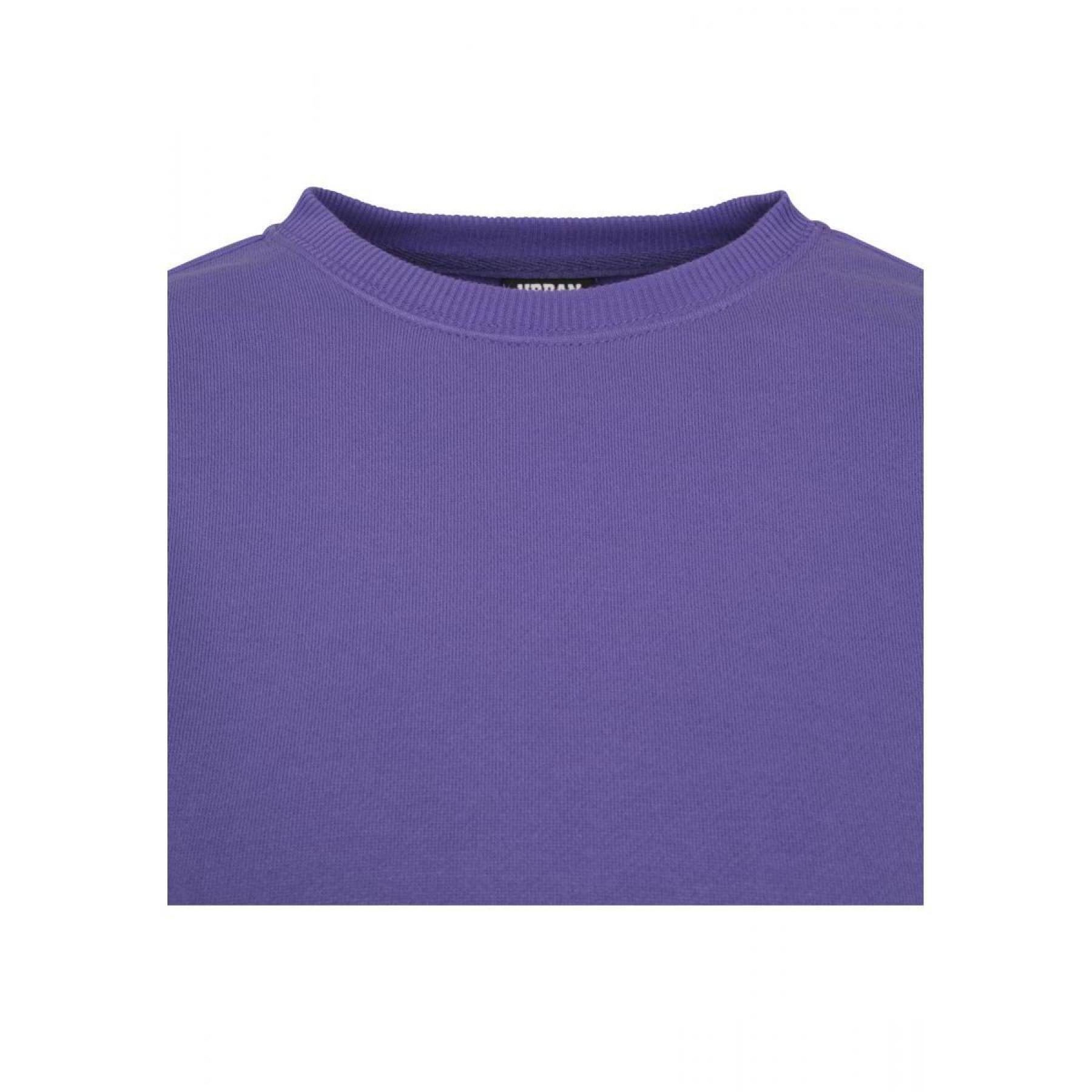 Urban Classic 3-tonad t-shirt med pil i rundad modell för damer
