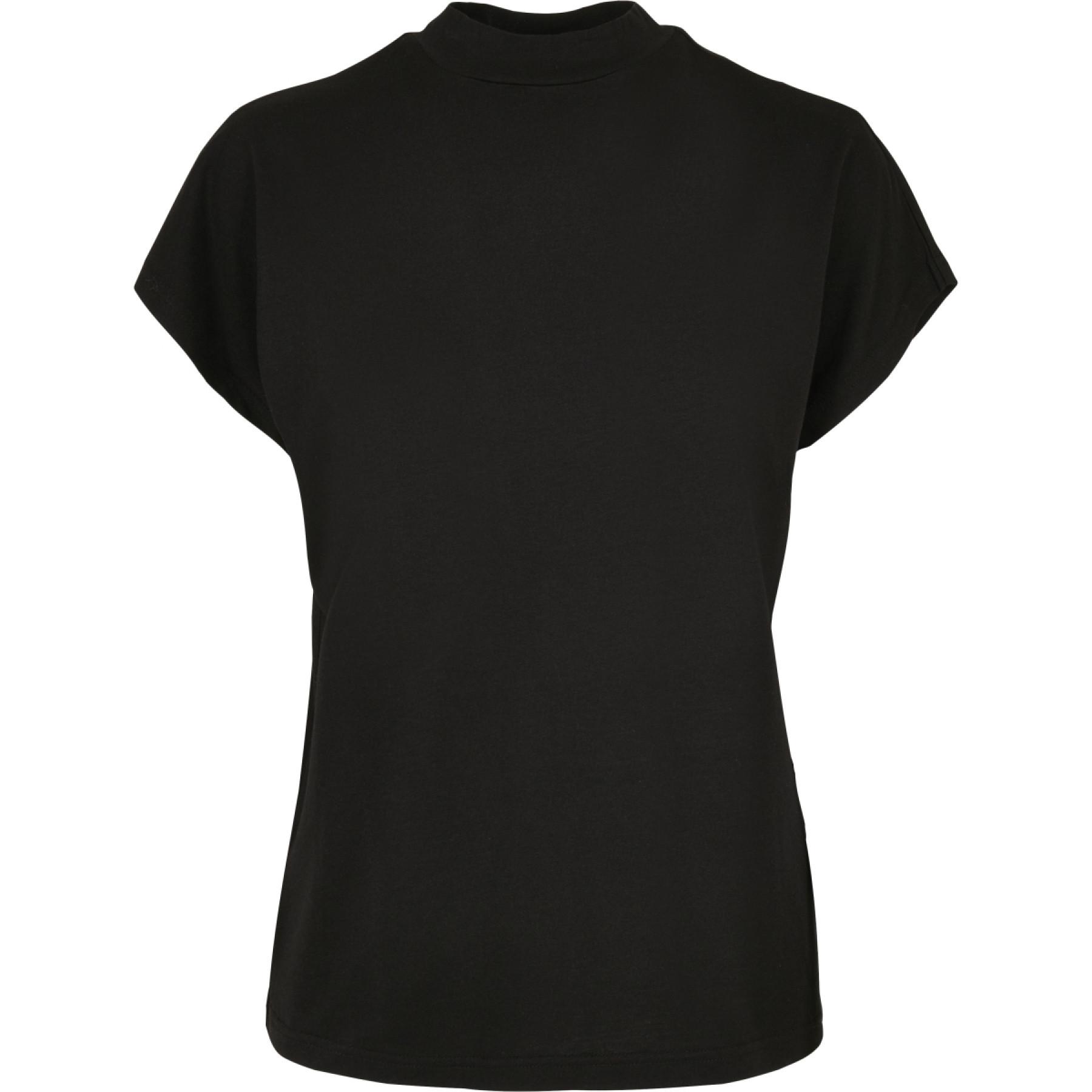 T-shirt för kvinnor Urban Classics oversized découpé viscose-grandes tailles
