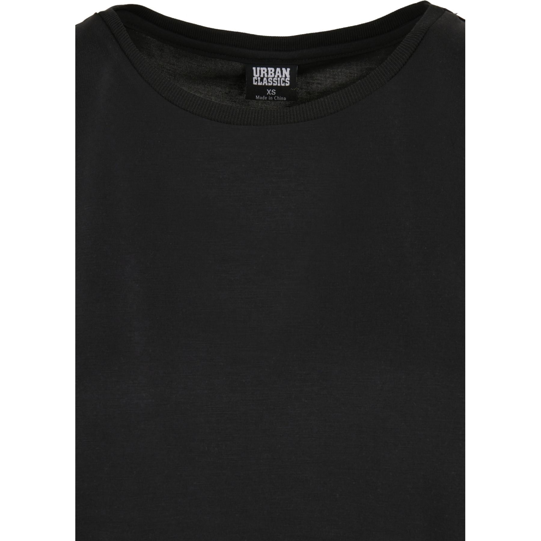 T-shirt för kvinnor Urban Classics modal extended shoulder-grandes tailles