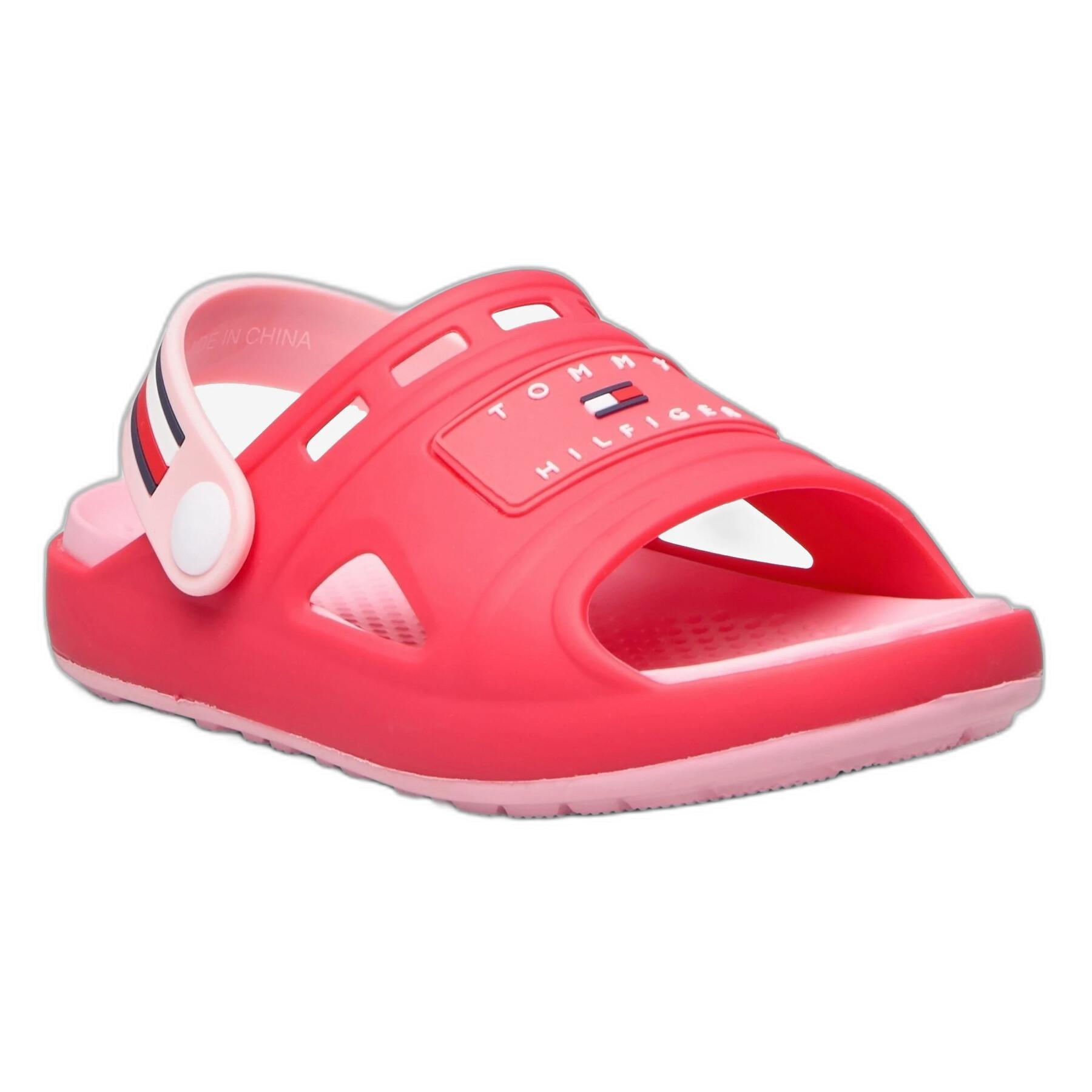 Sandaler för babyflickor Tommy Hilfiger Fushia/Pink