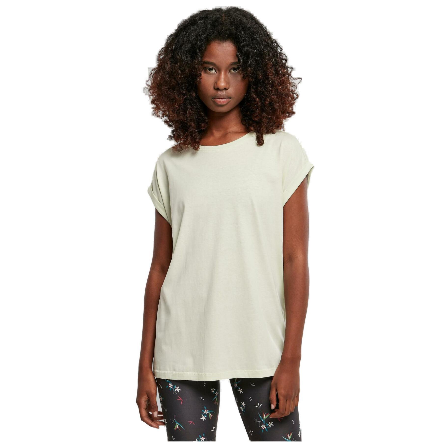 T-shirt för kvinnor Urban Classics Extended shoulder