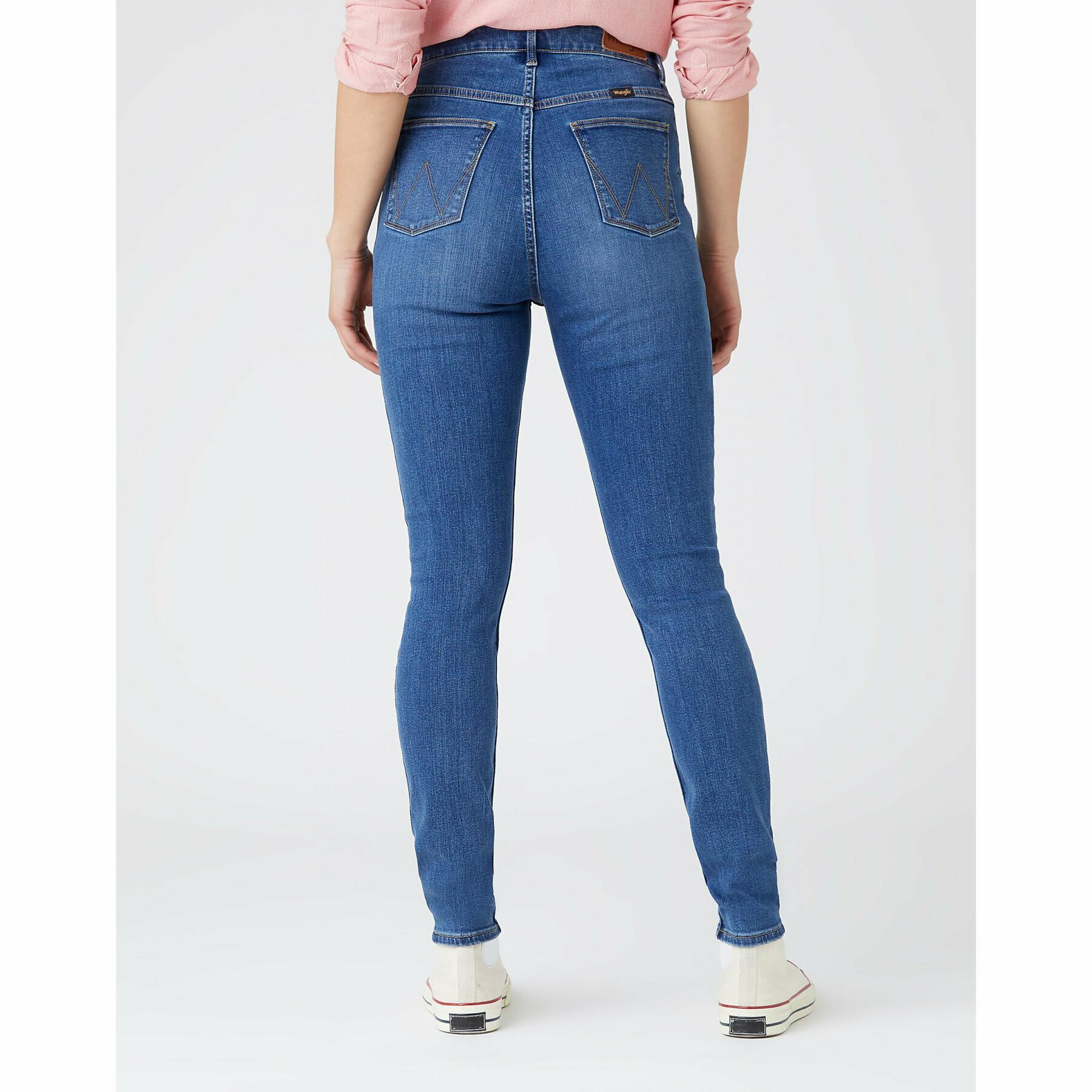 Skinny jeans för kvinnor Wrangler