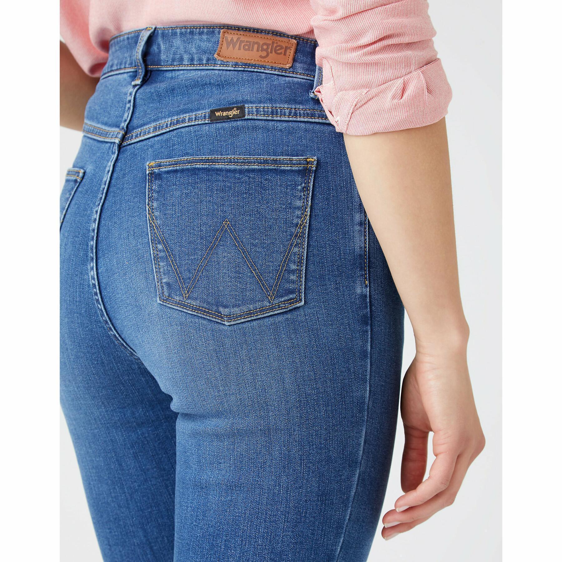 Skinny jeans för kvinnor Wrangler