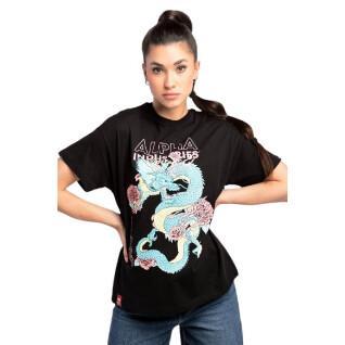 T-shirt för kvinnor Alpha Industries Heritage Dragon OS