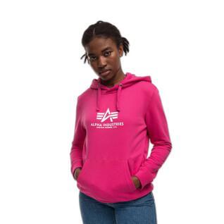 Sweatshirt med huva för kvinnor Alpha Industries New Basic