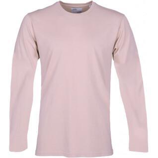 Långärmad T-shirt Colorful Standard Classic Organic faded pink