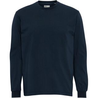 Långärmad T-shirt Colorful Standard Organic oversized navy blue