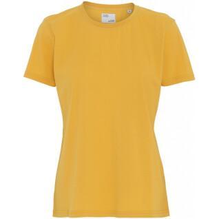 T-shirt för kvinnor Colorful Standard Light Organic burned yellow