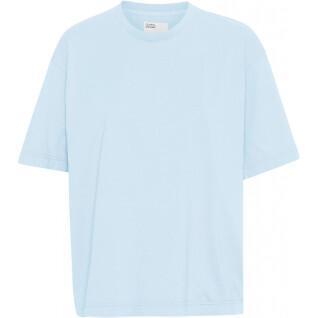 T-shirt för kvinnor Colorful Standard Organic oversized polar blue