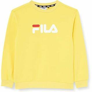 Klassisk sweatshirt med rund halsringning och logotyp för barn Fila Sordal