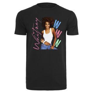 T-shirt för kvinnor Urban Classics Ladies Whitney Houston WWW