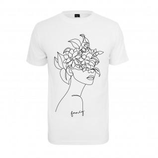T-shirt för kvinnor Mister Tee femme one line fruit