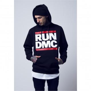 Sweatshirt med huva Mister Tee run dmc logo