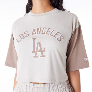 Crop T-shirt för kvinnor Los Angeles Dodgers MLB