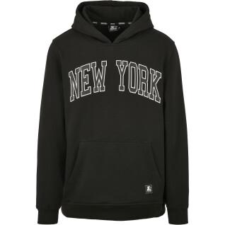 Sweatshirt med huva Urban Classics starter new york