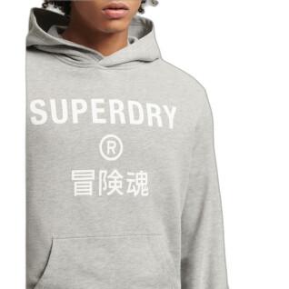Sweatshirt med huva Superdry Code Core Sport