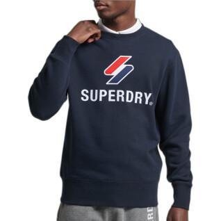 Sweatshirt med rund halsringning Superdry