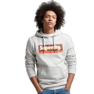 Sweatshirt med huva Superdry Trade Tab