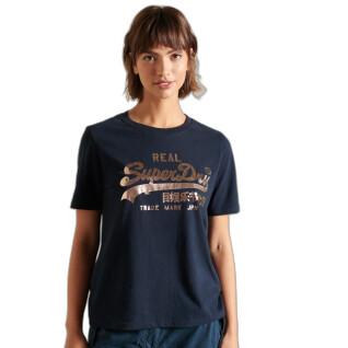 T-shirt för kvinnor Superdry Vintage Logo Boho